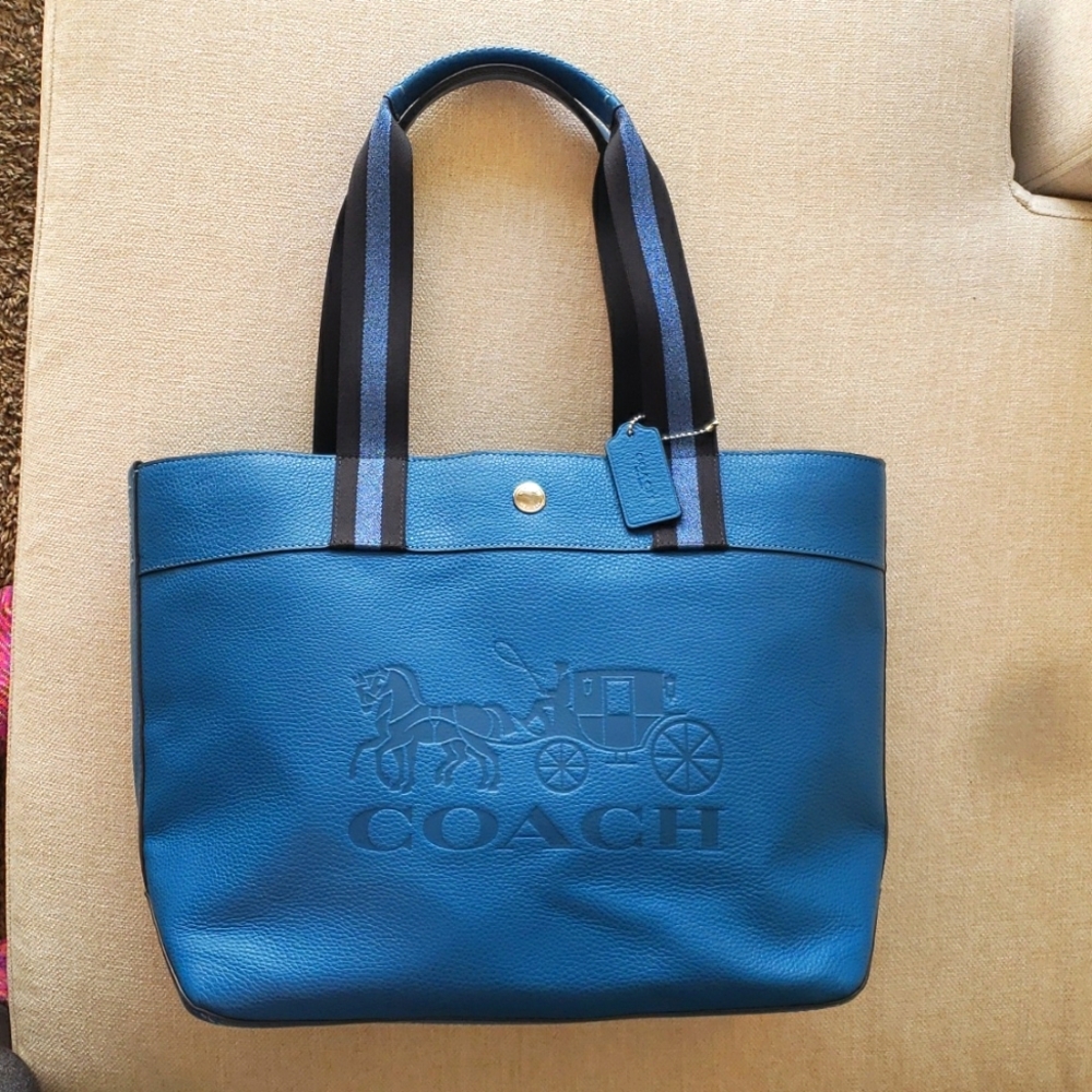 Coach 1896 Leather Jes Tote Bag
